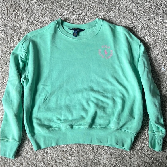 Ralph Lauren Light Green Crewneck Sweater